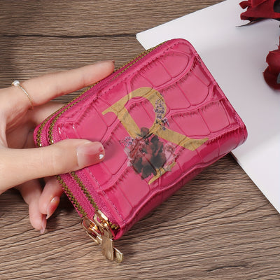 Rowan™ Monogram Leather Wallet