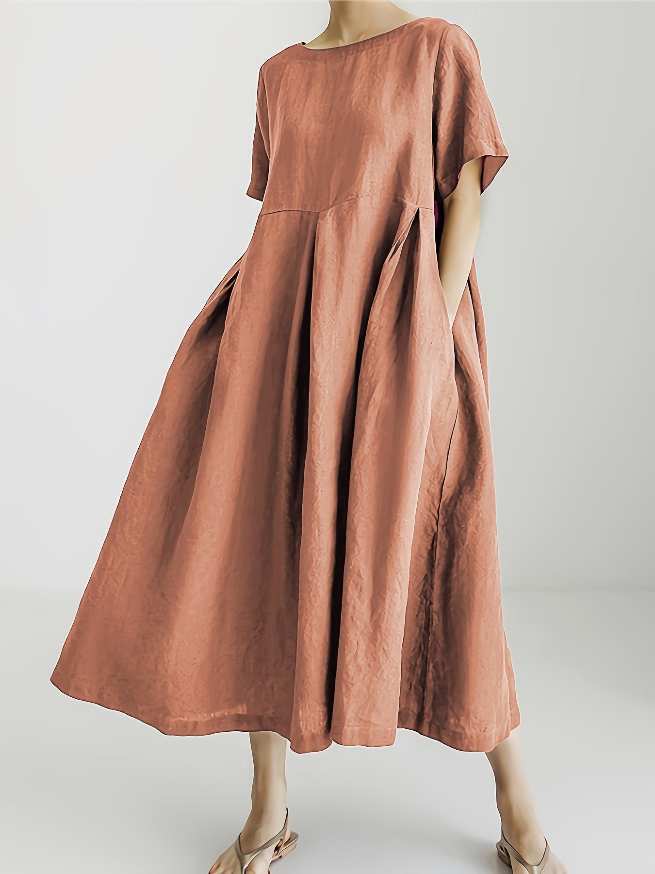Camille Cotton Blend Dress