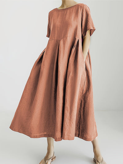 Camille Cotton Blend Dress