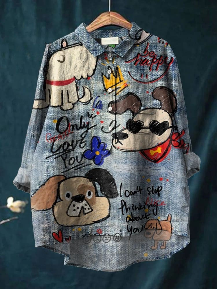 Maya – Dog Art Print Shirt