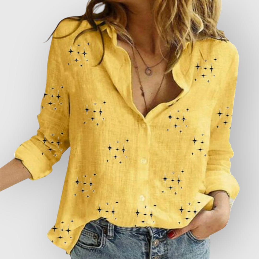 Nicoletta - Blouse with Star Details