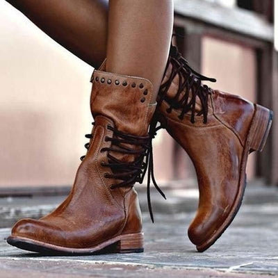 Addison | Leather Boots