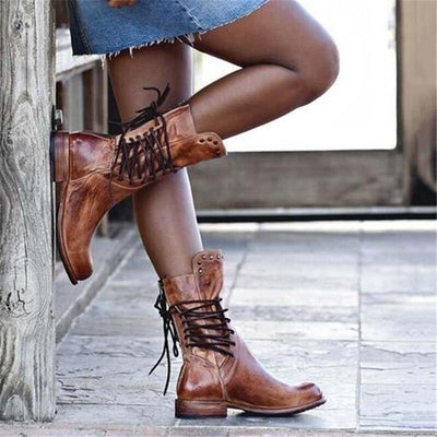 Addison | Leather Boots