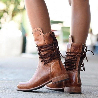 Addison | Leather Boots