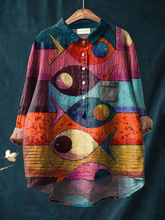 Abstract Pisces Art Shirt