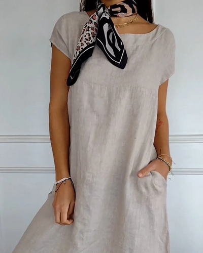 BELVAR - White Haven Casual Cotton Dress