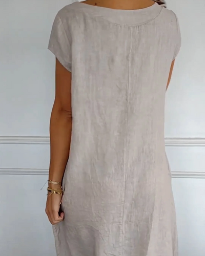 BELVAR - White Haven Casual Cotton Dress