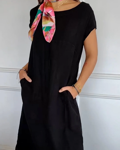 BELVAR - White Haven Casual Cotton Dress