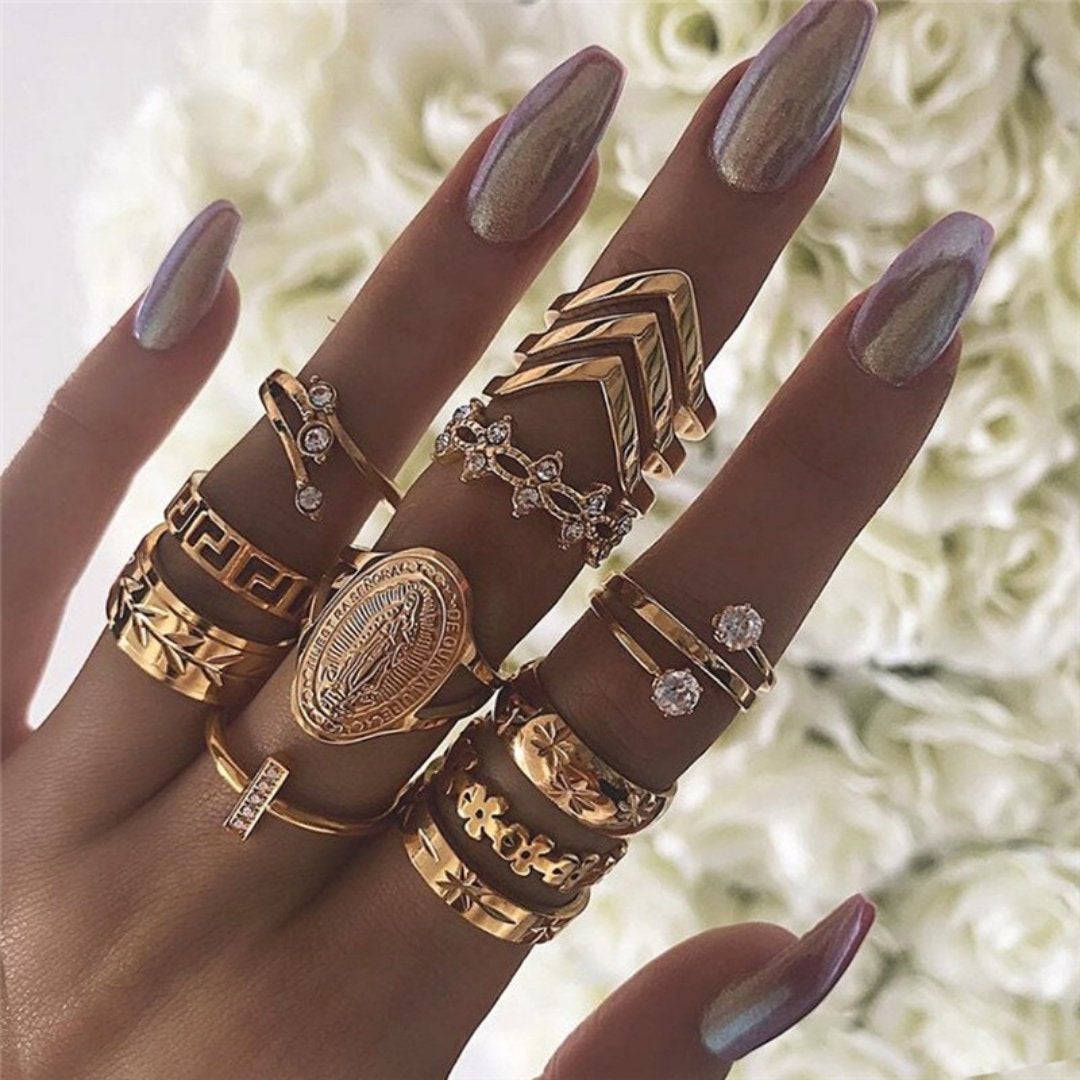 Unique Premium Pack of 8 to 12 Rings~