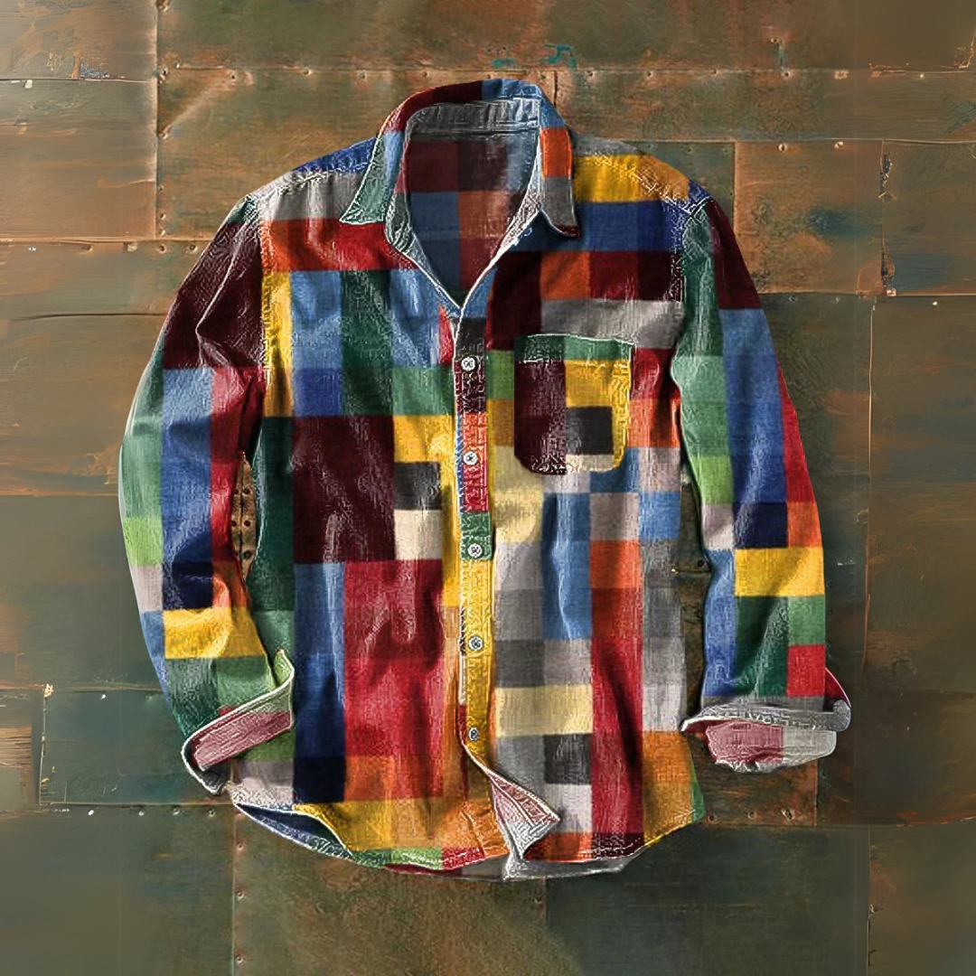 André – Patchwork Casual Shirt
