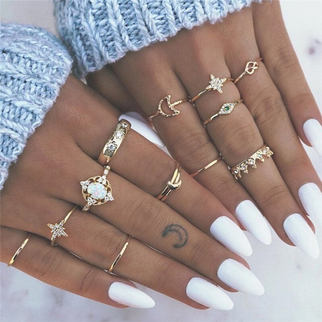 Unique Premium Pack of 8 to 12 Rings~