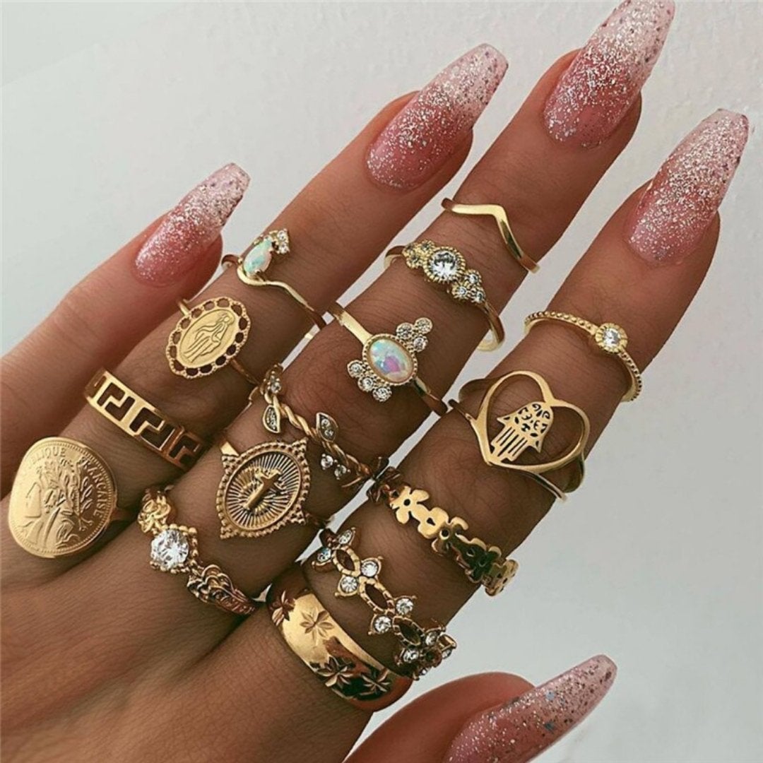 Unique Premium Pack of 8 to 12 Rings~