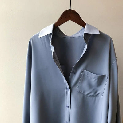 Monaco – Silk Blouse Shirt