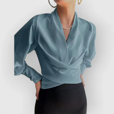Dahlia - Puff-Sleeved Blouse