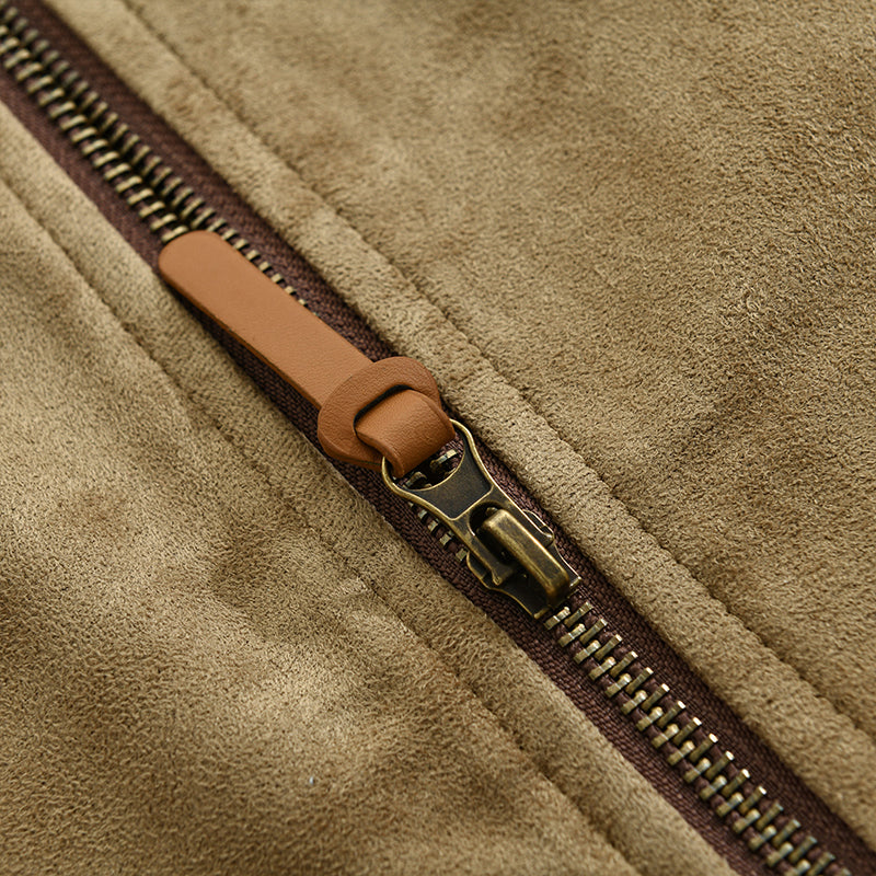 Edison Vintage Buckskin Leather Jacket