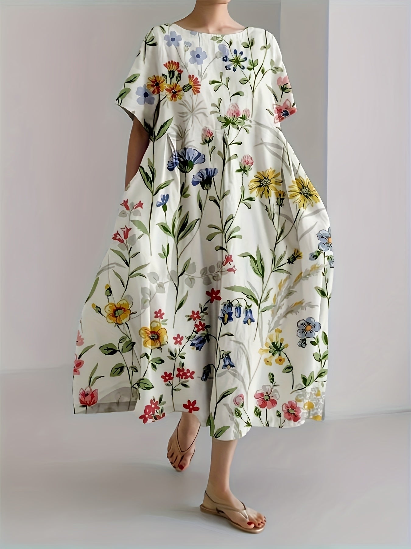 Wildflower Symphony Dress