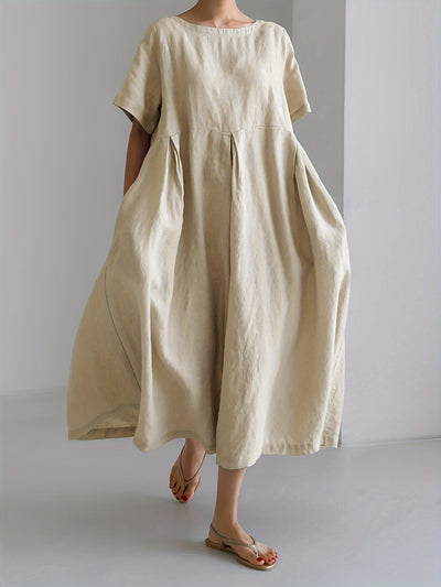 Camille Cotton Blend Dress