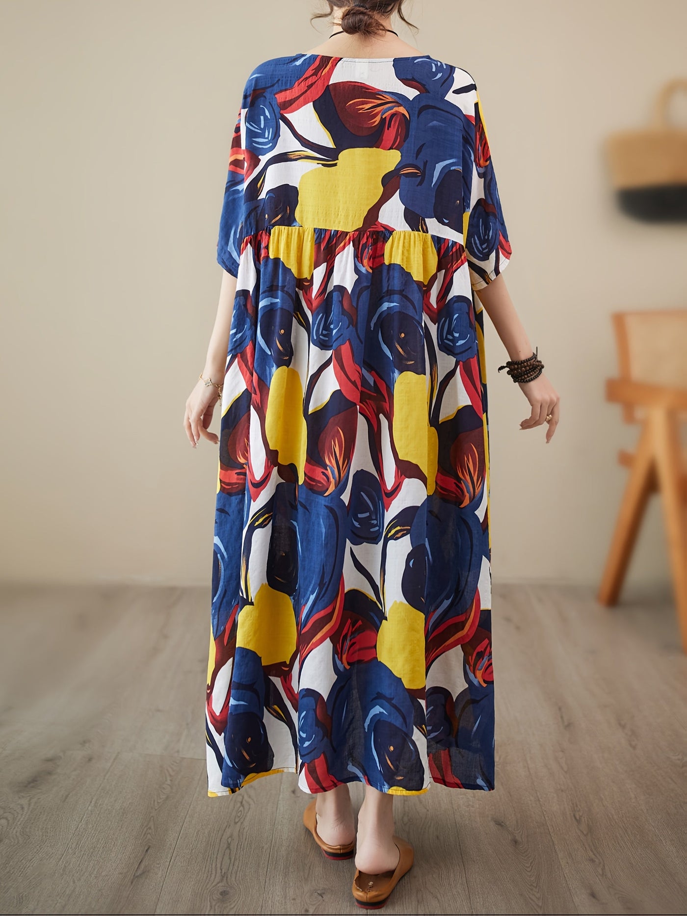 COLORFUL - Artistic Loose-Fit Summer Dress
