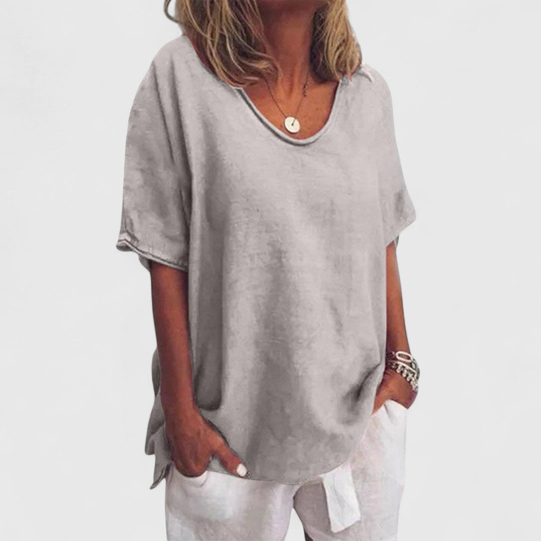 Lena V-neck Shirt