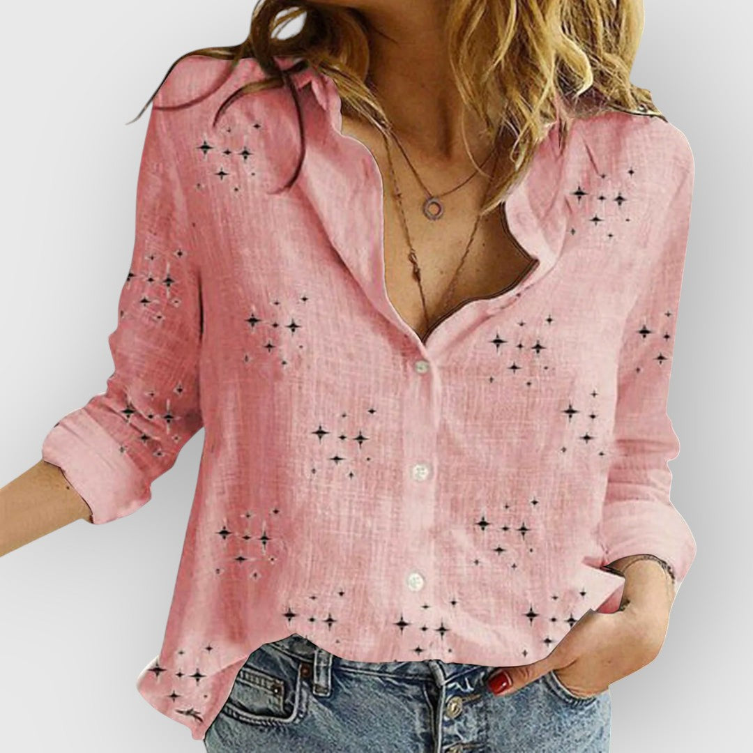 Nicoletta - Blouse with Star Details