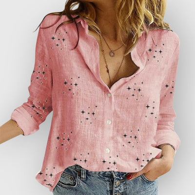 Nicoletta - Blouse with Star Details