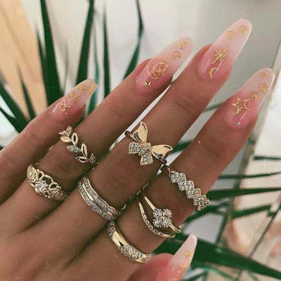 Unique Premium Pack of 8 to 12 Rings~