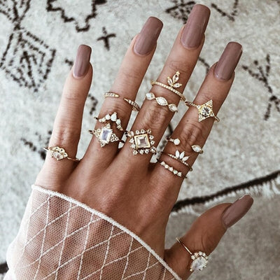 Unique Premium Pack of 8 to 12 Rings~