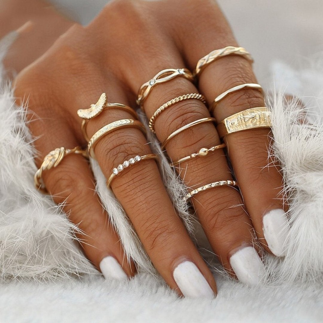 Unique Premium Pack of 8 to 12 Rings~