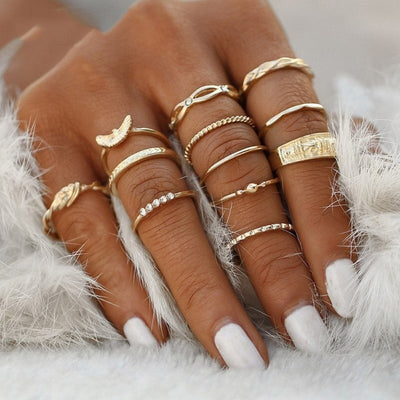 Unique Premium Pack of 8 to 12 Rings~