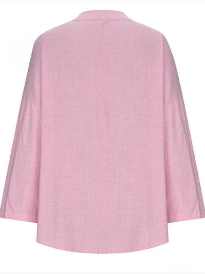 Claire – Long-Sleeve Beach Blouse