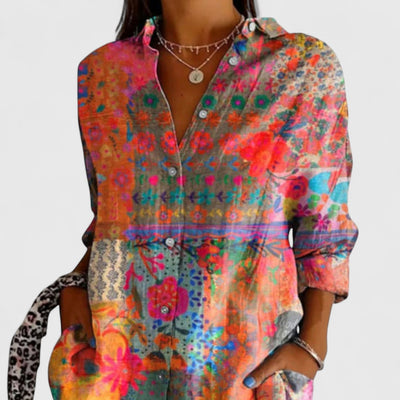Francesca - Floral Blouse Spring