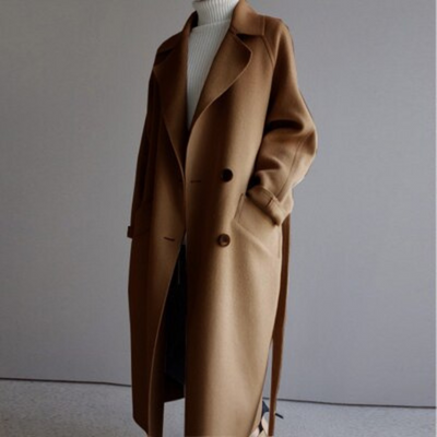 CARINA - WOMEN'S WOOL TRENCH