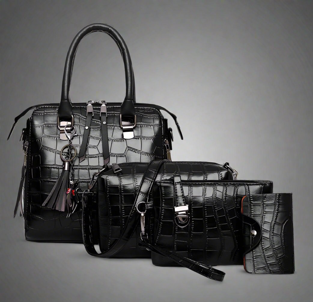 Rowan™ 4 Piece Modern Leather Bag Set