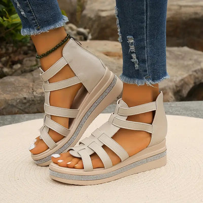CHLOE© - Elegant Wedge Sandals