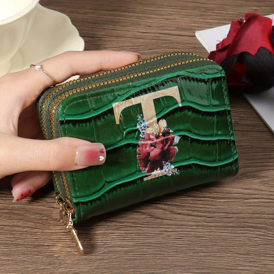 Rowan™ Monogram Leather Wallet