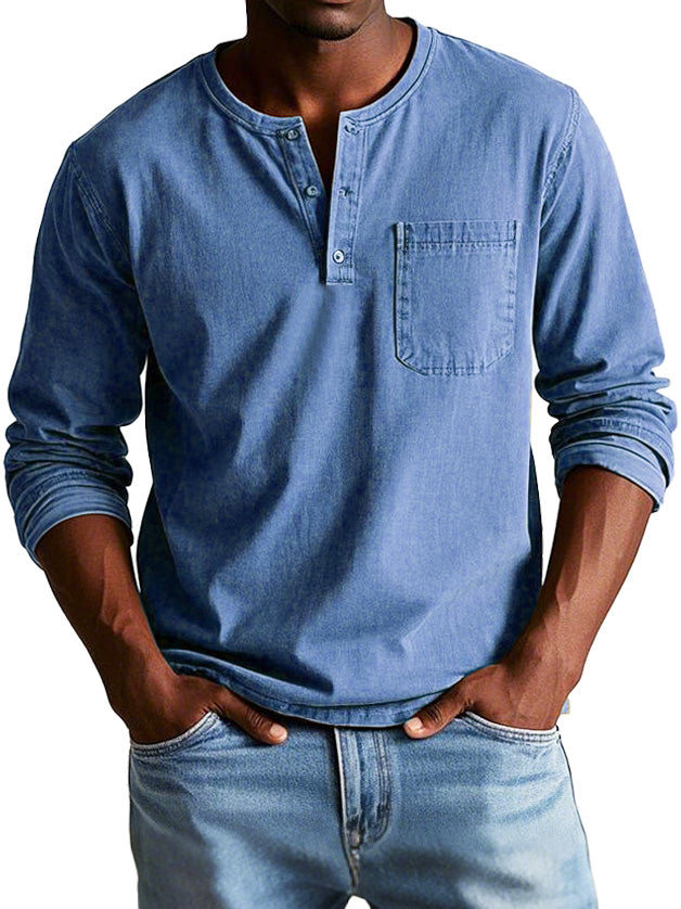 Logan – Vintage Long Sleeve Shirt