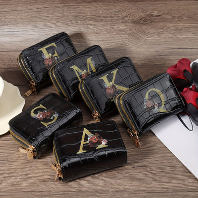 Rowan™ Monogram Leather Wallet