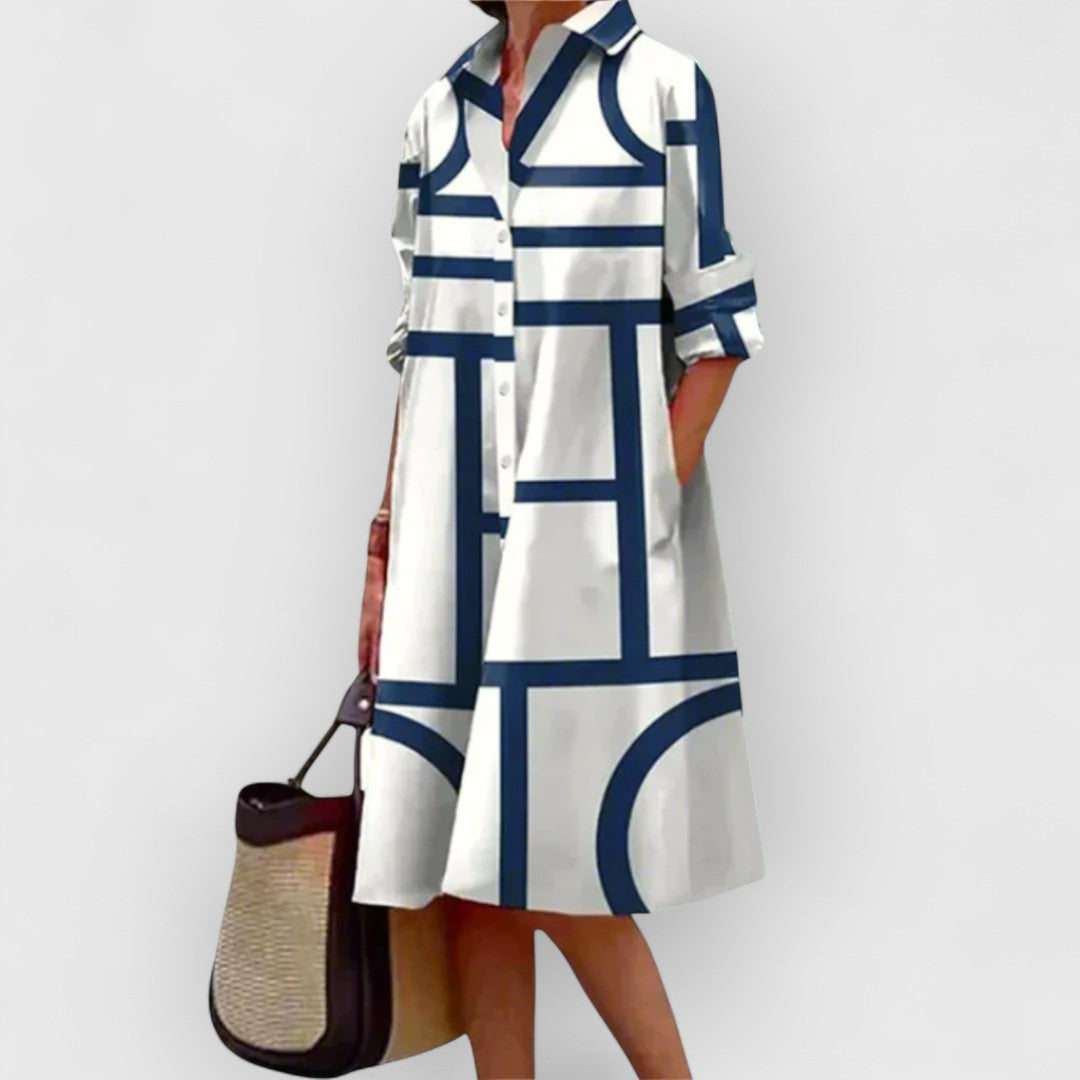 Sarah – Refined Elegance Midi Dress