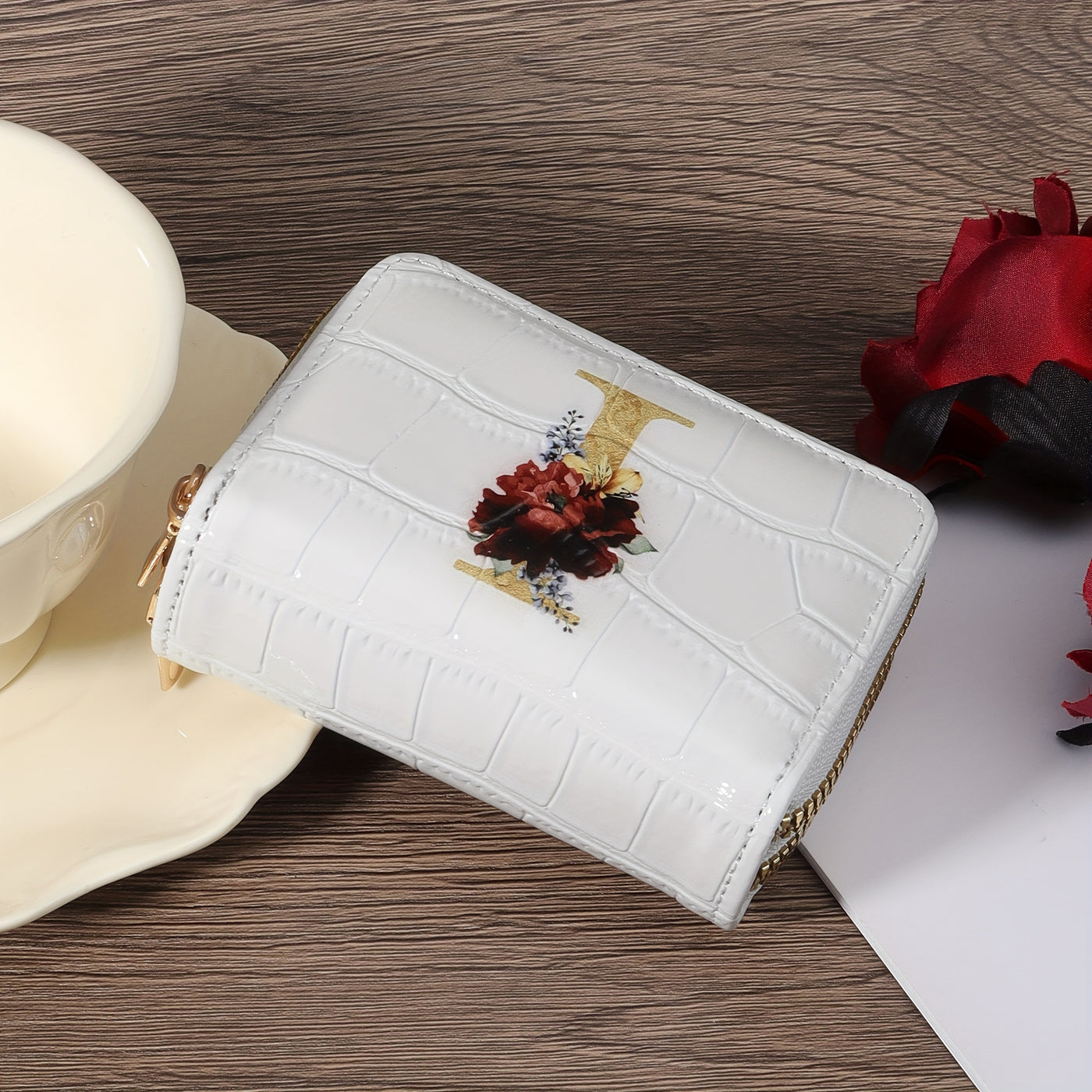 Rowan™ Monogram Leather Wallet