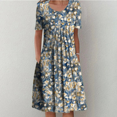 Celeste – Printed Everyday Midi Dress