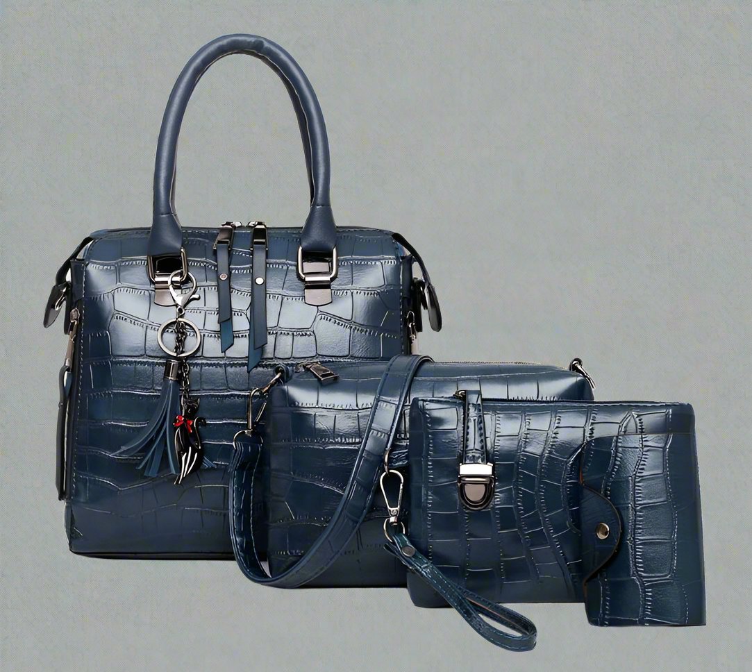 Rowan™ 4 Piece Modern Leather Bag Set