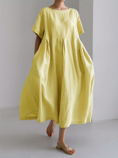 Camille Cotton Blend Dress