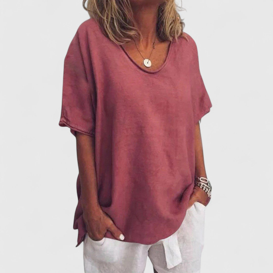 Lena V-neck Shirt