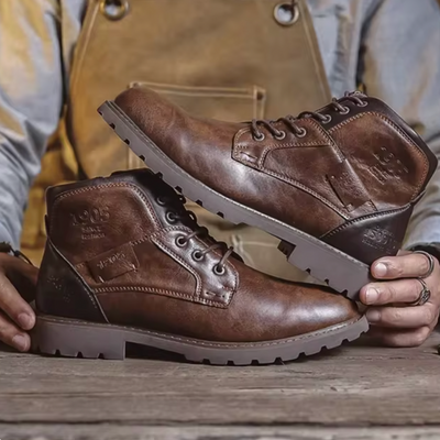 Adam™ | Vintage Leather Men's Boots
