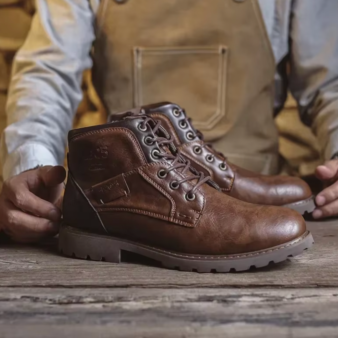 Adam™ | Vintage Leather Men's Boots