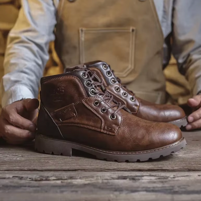 Adam™ | Vintage Leather Men's Boots
