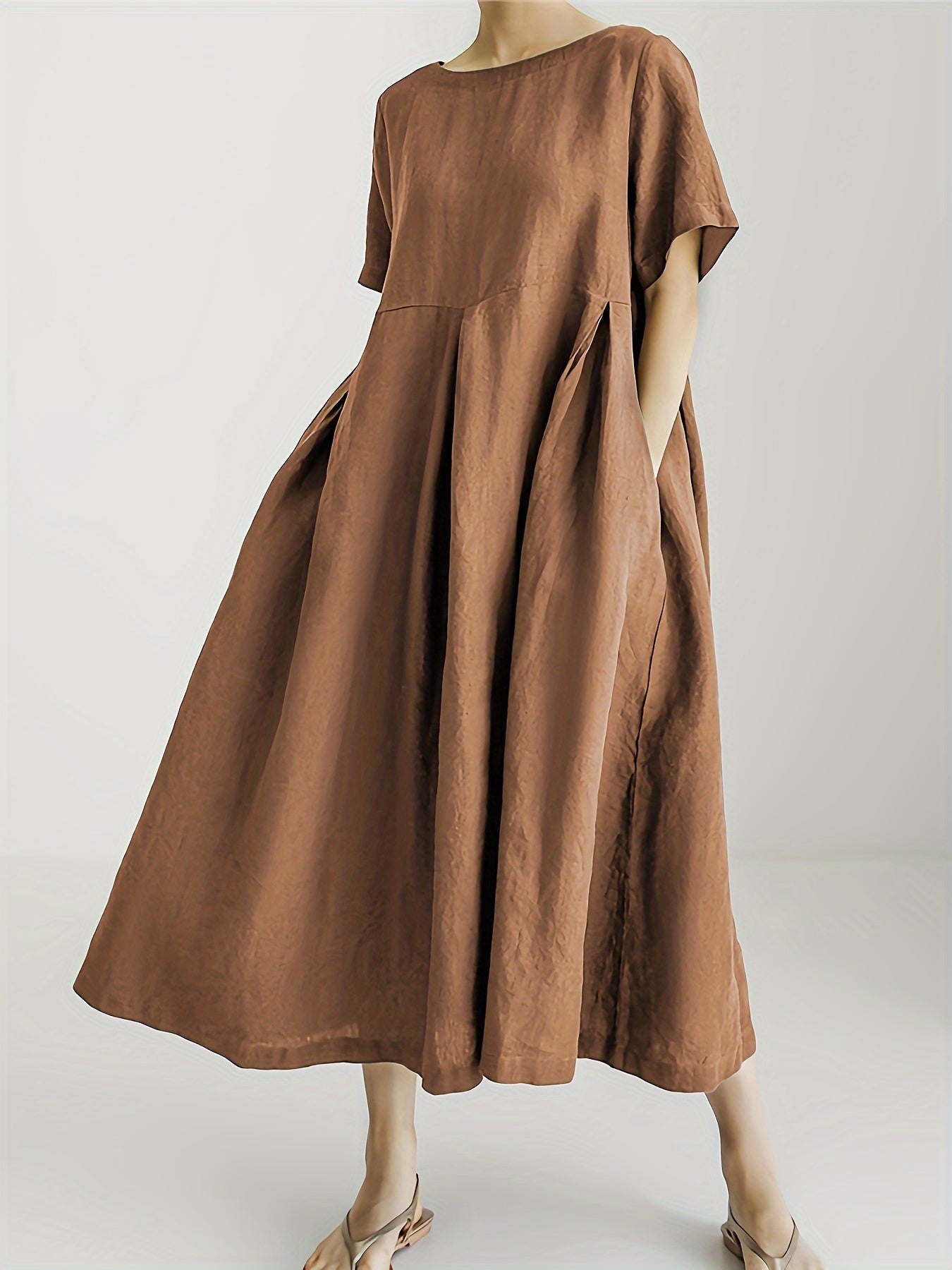 Camille Cotton Blend Dress