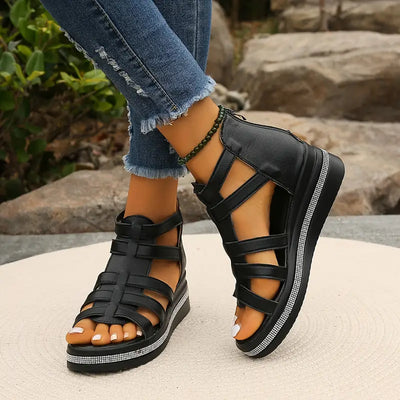 CHLOE© - Elegant Wedge Sandals