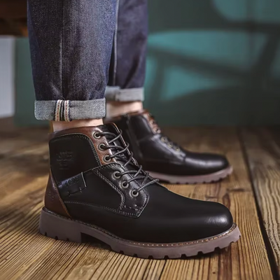 Adam™ | Vintage Leather Men's Boots