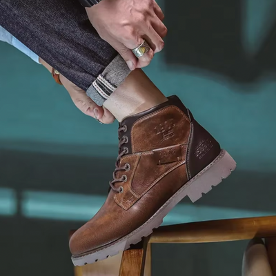 Adam™ | Vintage Leather Men's Boots